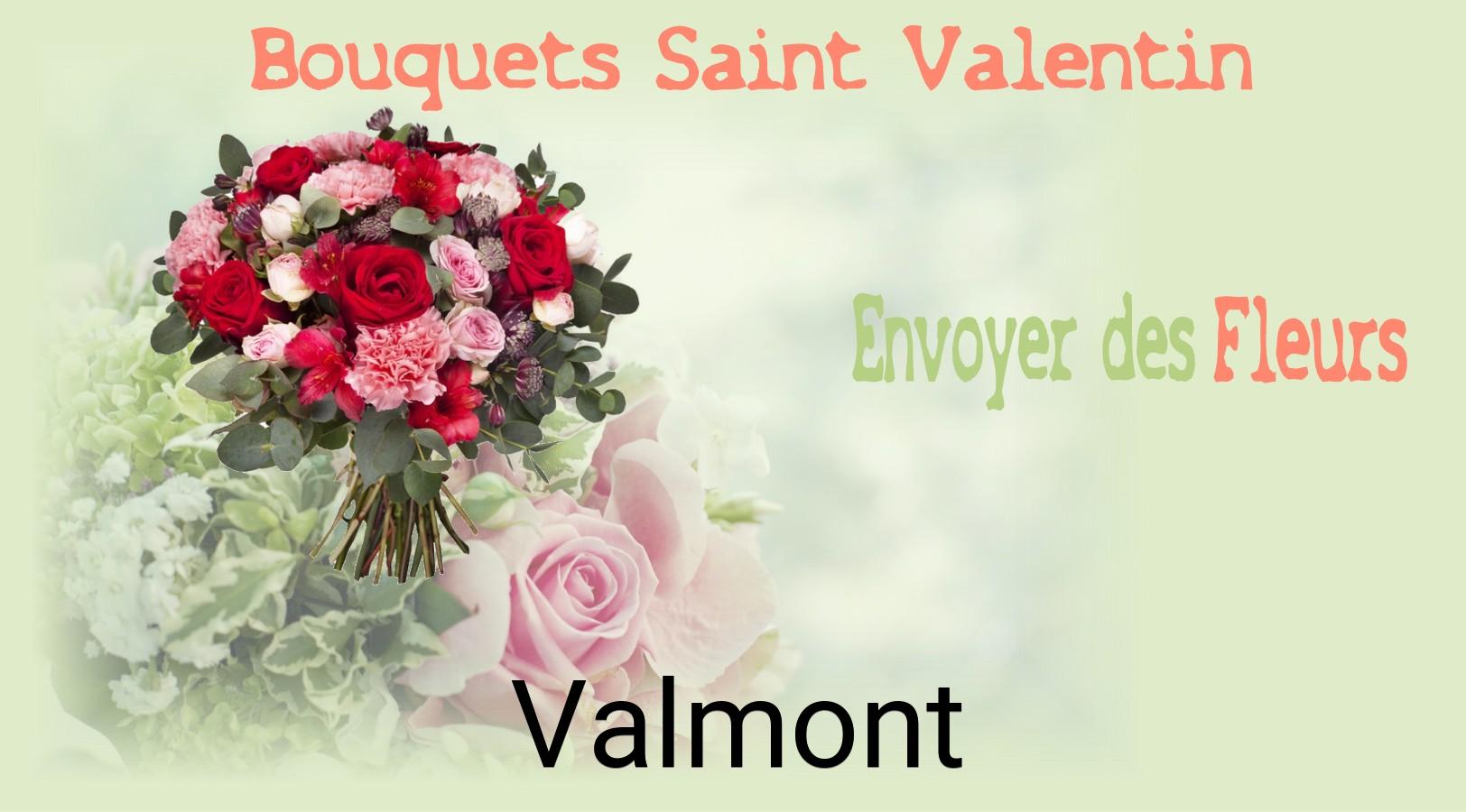 Roses de Saint-Valentin livrées à Valmont